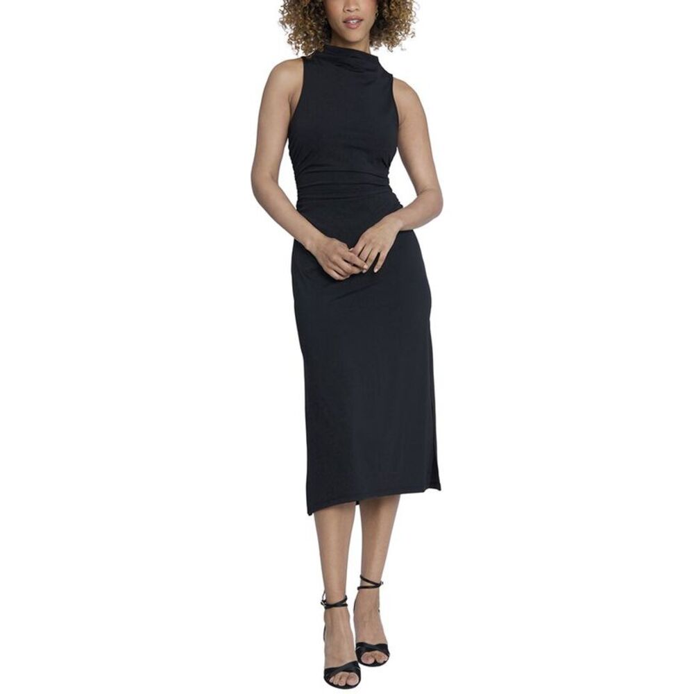 Maggy London Womens  Midi Dress, Black